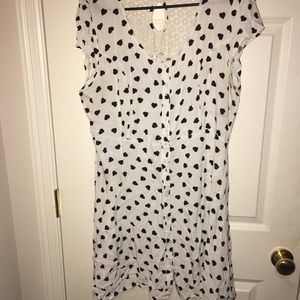 Button up skater dress